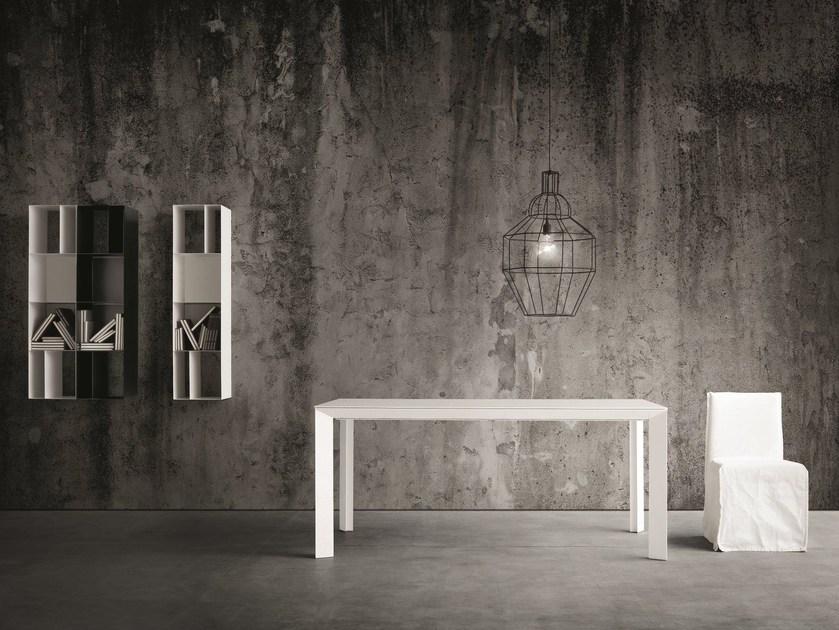 Dall'Agnese Раздвижной стол из лакированного стекла sun-id-1471789 - Вид №1