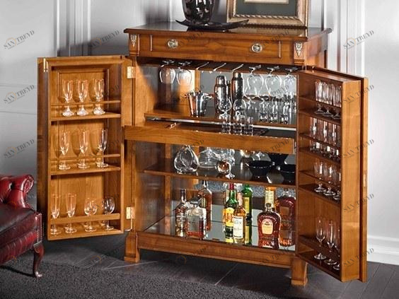 Prestige Барный шкаф вишня Capricci Cva011