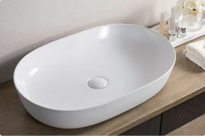 BB1348 Накладная раковина на столешницу  овальная BELBAGNO