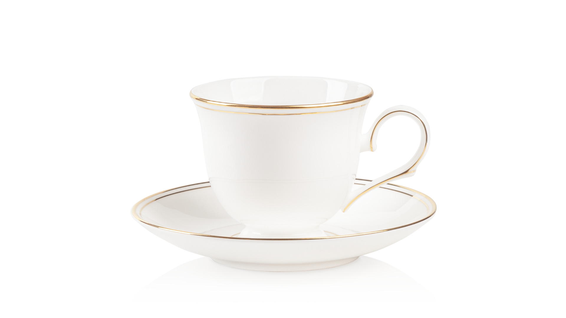 10638788 Lenox Сервиз чайно-столовый Lenox "Федеральный, золотой кант" 1/5  п/к Фарфор костяной  - Вид №1