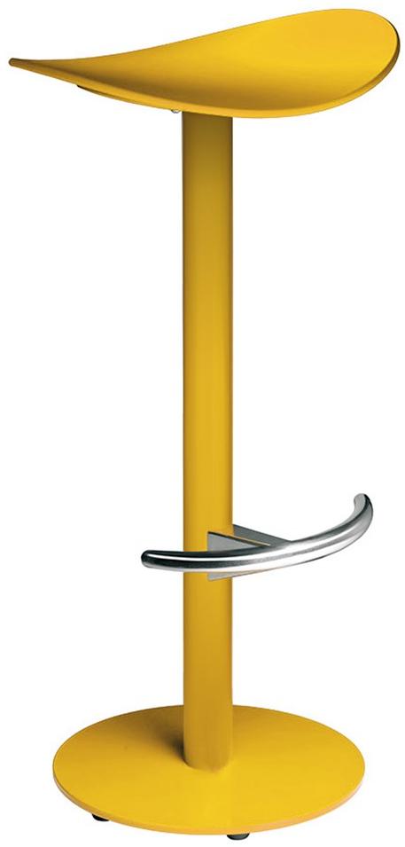 ENEA Высокий табурет из стали и сиденья из полипропилена Coma sun-id-1413337 - Вид №1