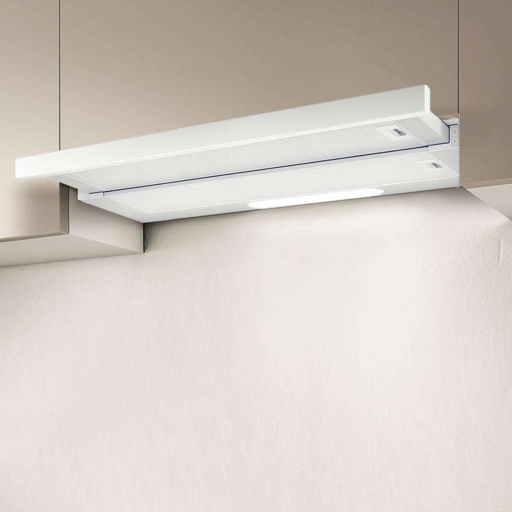 ELITE 14 LUX WH/A/60-PRF0037990B Встраиваемый вытяжной шкаф / 60 см, 650 м3/ч, белый Elica 