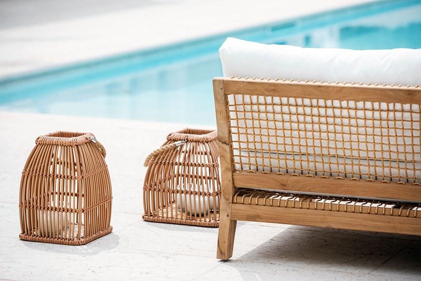 cbdesign Угловой модуль для модульного дивана из тика и веревки Vienna Tj 388 - Вид №7