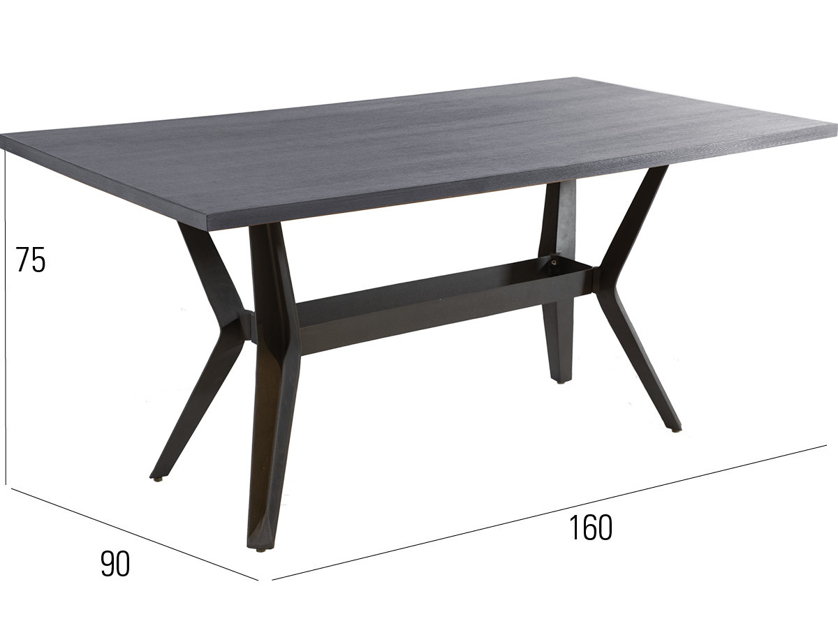 98.00.0877 Набор формул 9 шт. - вкл. 4x кресла Formula, 4x подушки (цвет на ваш выбор), 1x стол универсальный стол 90 × 160 Mbm - Вид №2