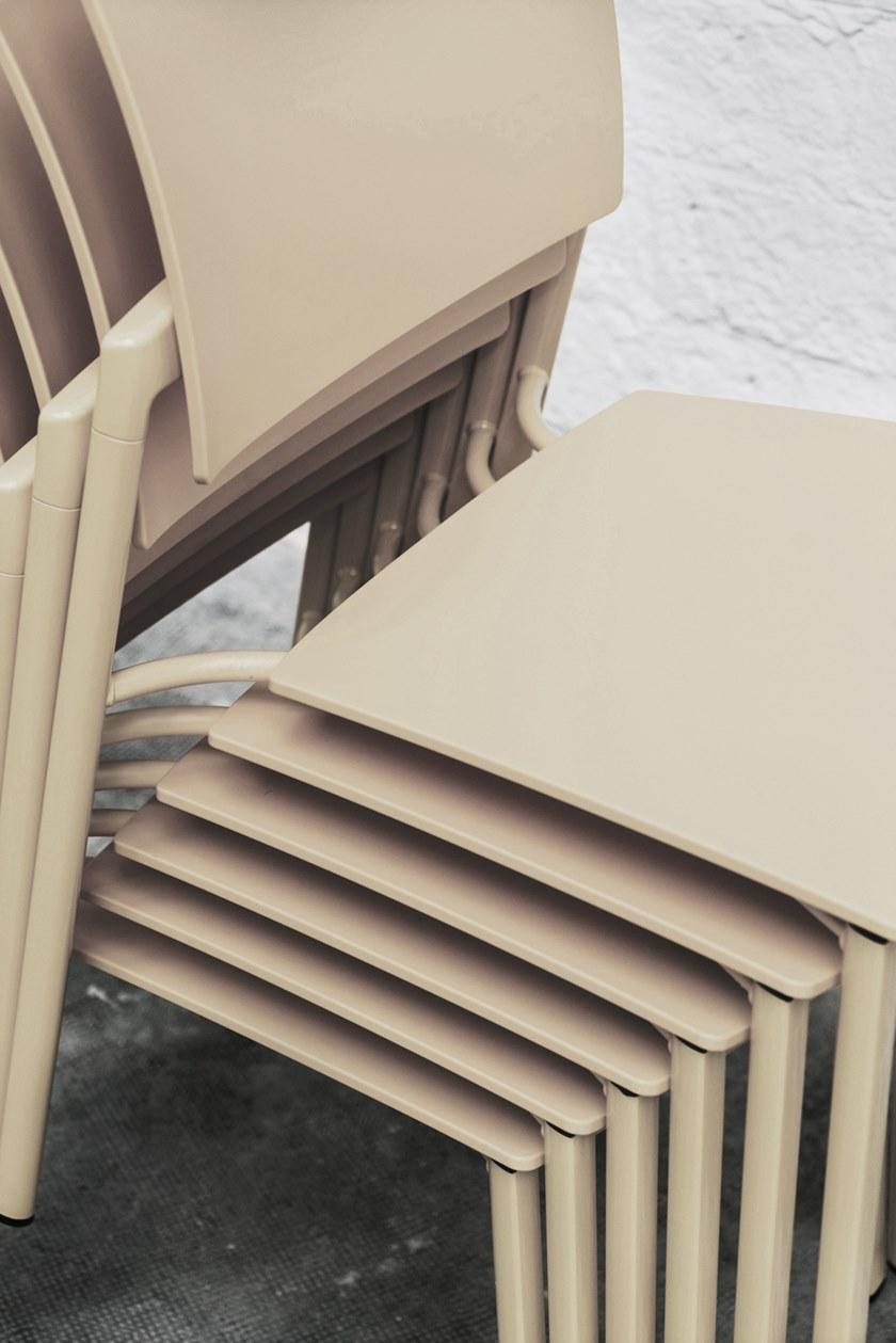 ENEA Штабелируемый стул из ткани Bio sun-id-1404191 - Вид №3