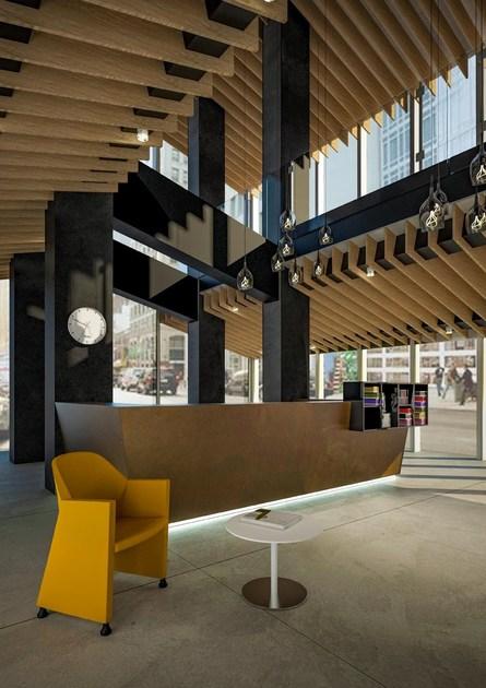 Luxy Мягкое кресло с подлокотниками на колесиках Nestar sun-id-1464382 - Вид №2