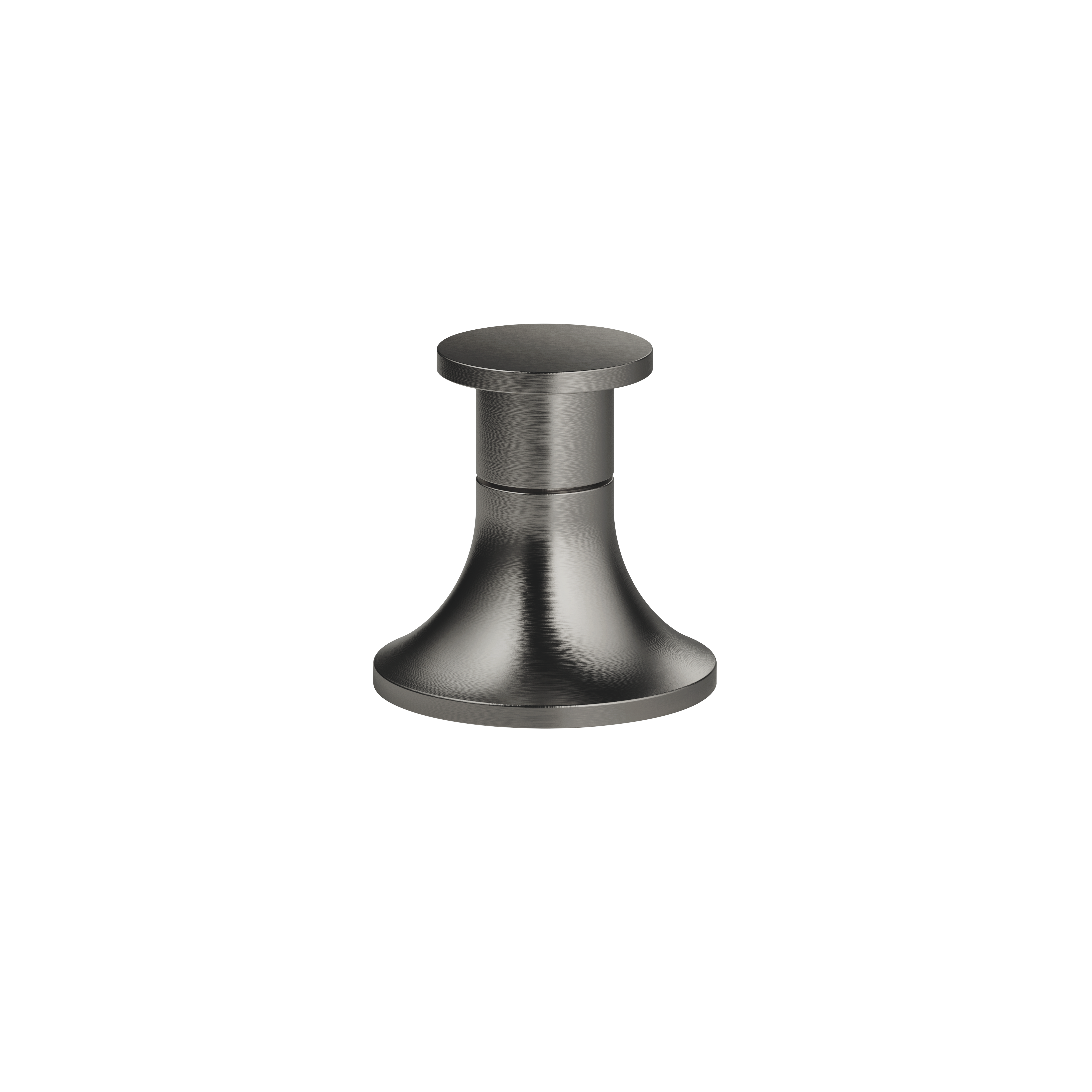 Двусторонний переключатель VAIA для установки на край ванны или на край плитки — матовая темная платина DornBracht 29140809-99