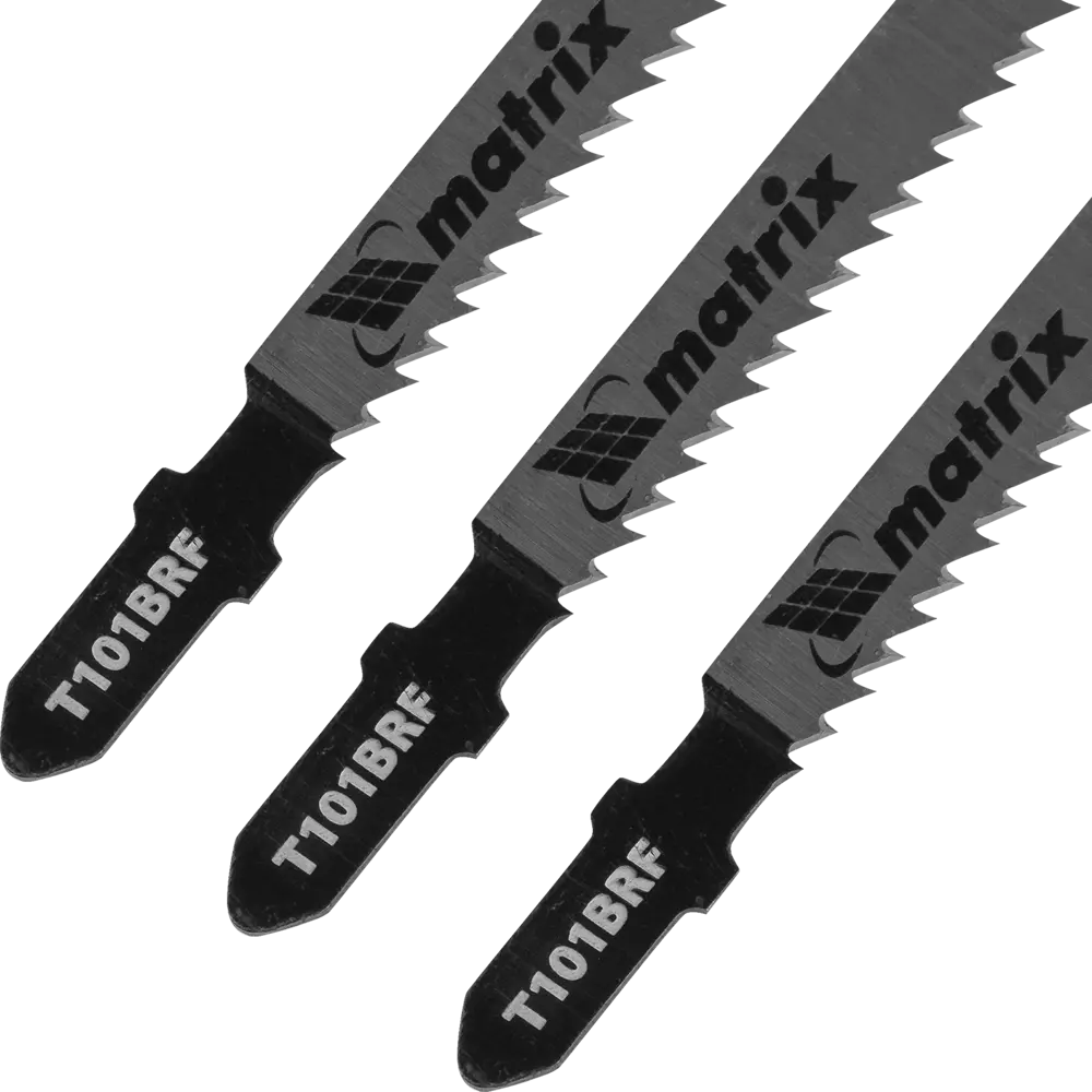 Пилка для лобзика по дереву Matrix T101BRF чистый рез, 3 шт STLM-2121592 - Вид №2