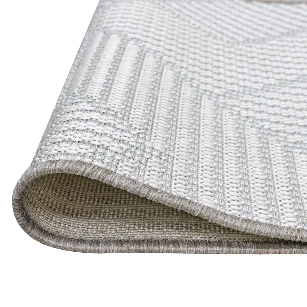 Циновка Дели 60x110 см полипропилен 84216_53311 цвет бирюзовый ROYALTAFT STLM-2061644 - Вид №3