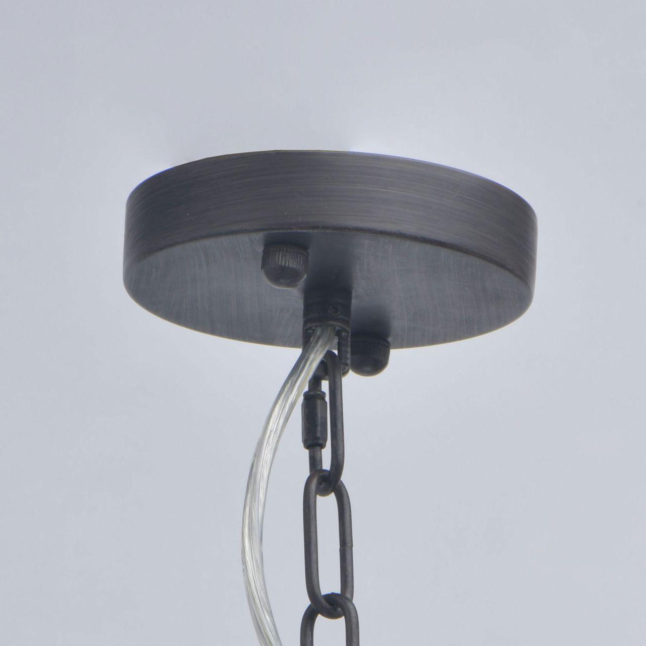 Подвесная люстра MW-Light Замок 249018708 MW-LIGHT ДИЗАЙНЕРСКИЕ, ЗАМОК 279673 Черный  - Вид №1