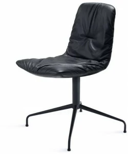 Freifrau 4-спицевое кожаное кресло Leya