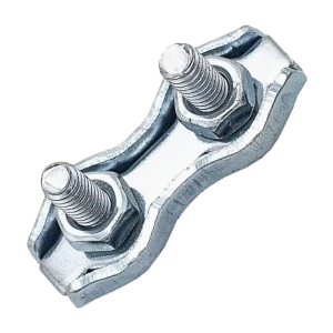 Зажим для троса Duplex 6 мм сталь оцинкованная 2 шт.