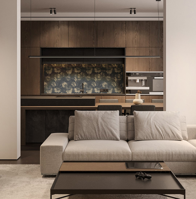 Стеновые панели - Эквадоро грей LIGRON LIST117 2279 - Вид №3