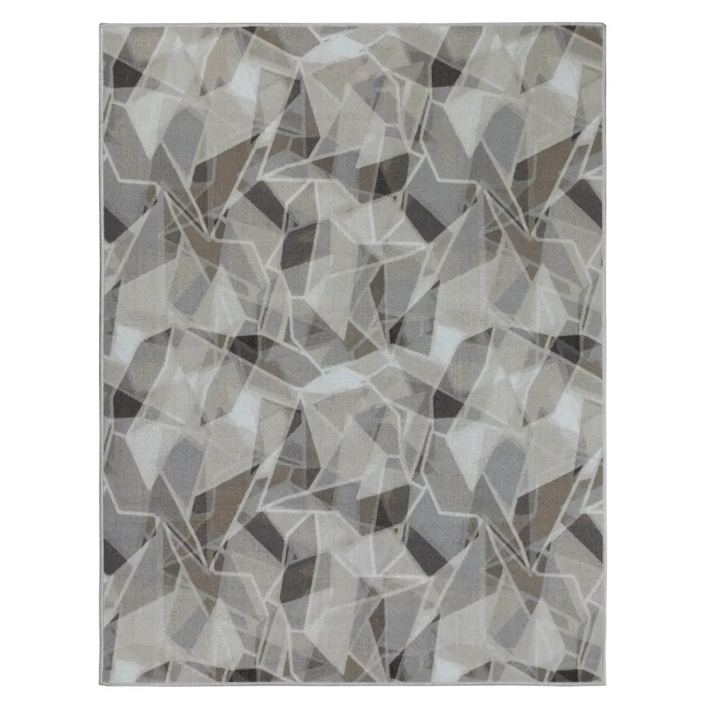 Ковер Пралеска 100x160 см полиамид P2867/A2/124 цвет серо-белый ВИТЕБСКИЕ КОВРЫ STLM-2159112 - Вид №1