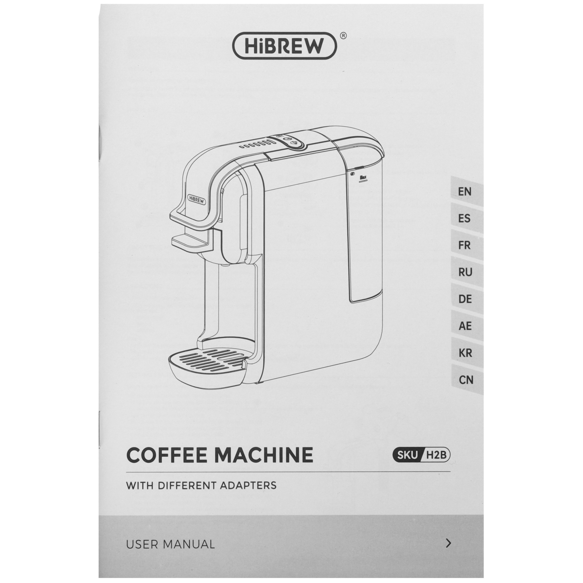 9156826 Кофемашина капсульная Hibrew AC-514K STDN-0119660 - Вид №9