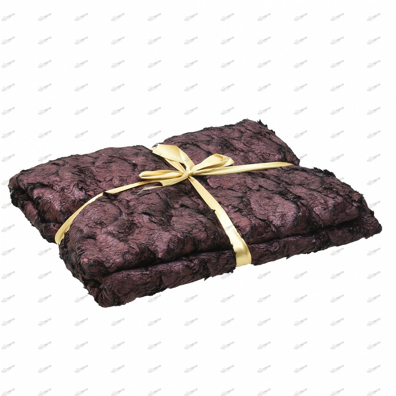 Плед хлопковый 140х160 см черно-красный Calm Whisper TO4ROOMS CALM WHISPER 00-3894255 Черный 