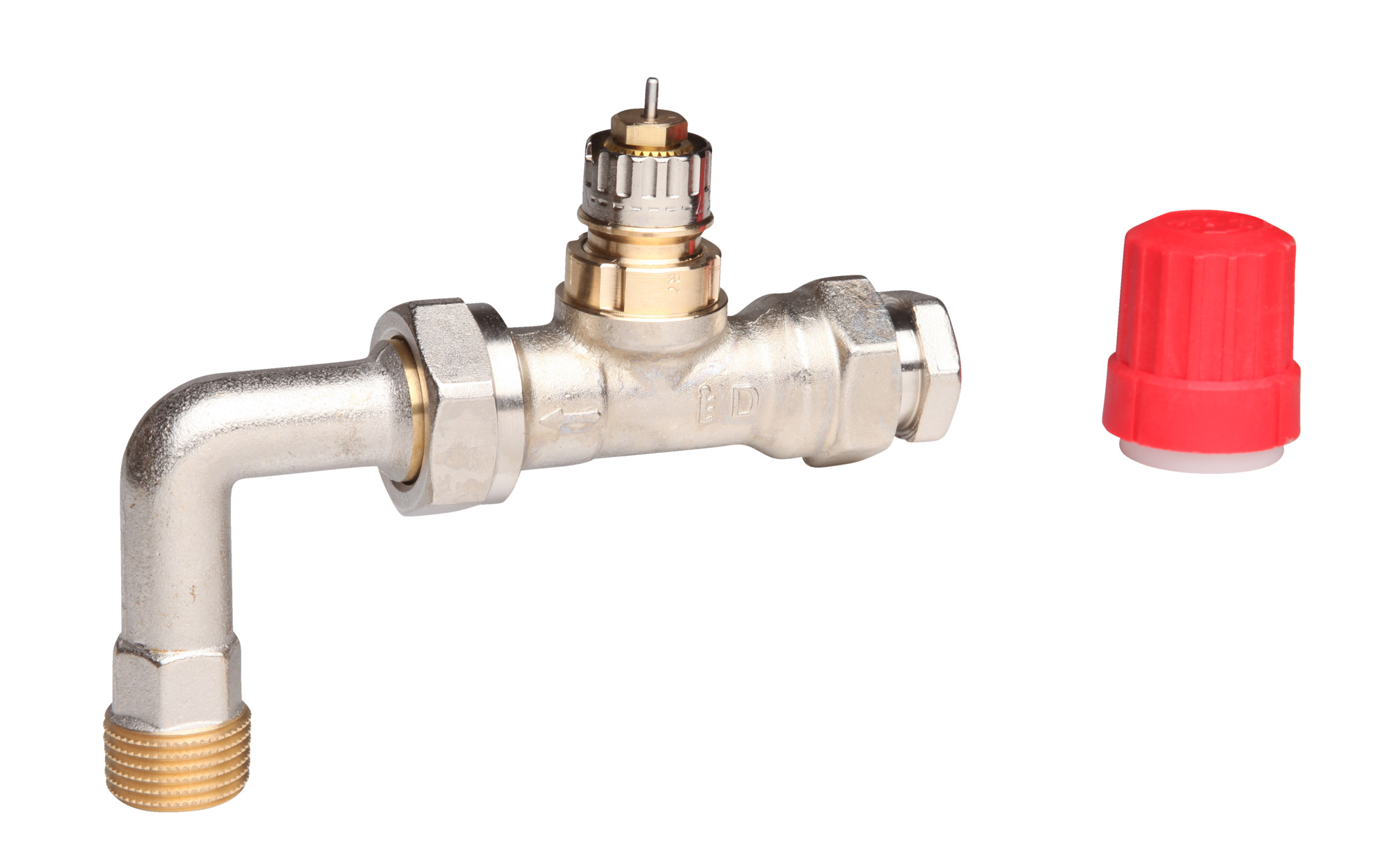 Danfoss Гарнитура RTR-K для двухтрубной насосной системы отопления RTR-K присоед. деталь, ниж. 013G7041  - Вид №1