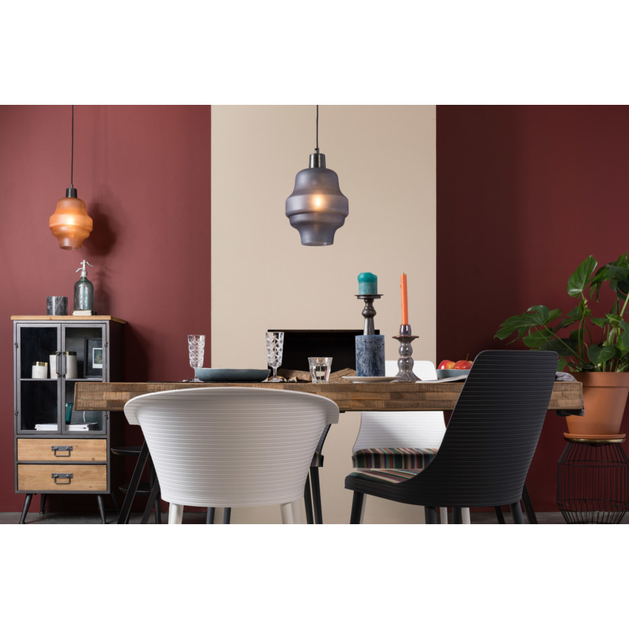 Лампа подвесная Rose черная White Label Living 5300131 - Вид №2