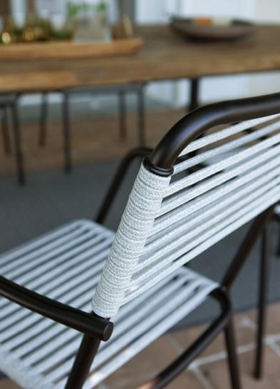 Vermobil Садовое кресло из веревки с подлокотниками Memphis Me300 - Вид №6