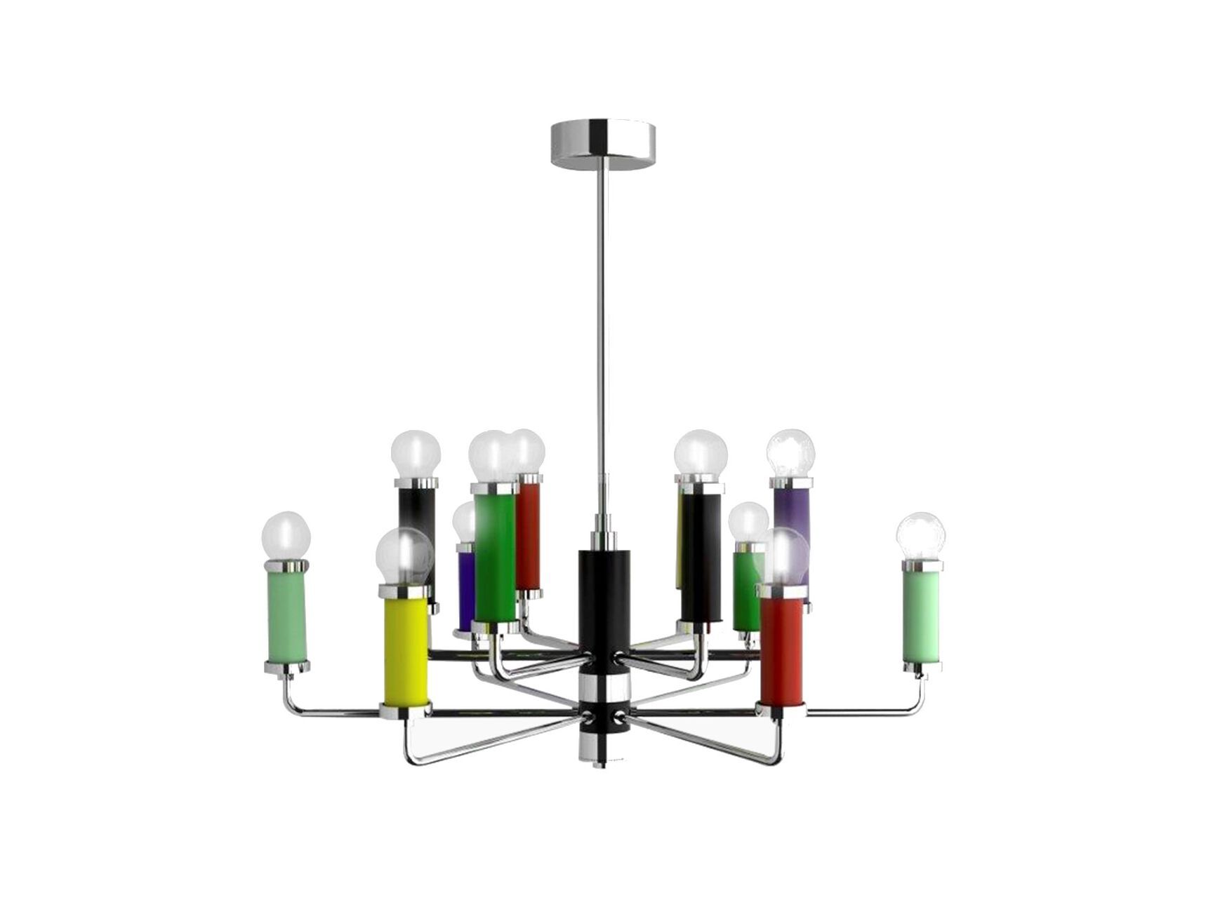 Металлический светодиодный подвесной светильник Lampex Italiana Lumen ARCH-00153127 - Вид №1