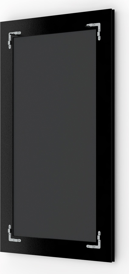 BY 1288 Зеркало с фацетом в багетной раме - серебряный акведук 93 mm EVOFORM Exclusive - Вид №1