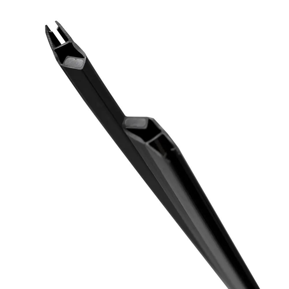 Уплотнитель для душевой кабины магнитный KONSENSA ПВХ 4мм черный Без серии STLM-2152147 - Вид №1