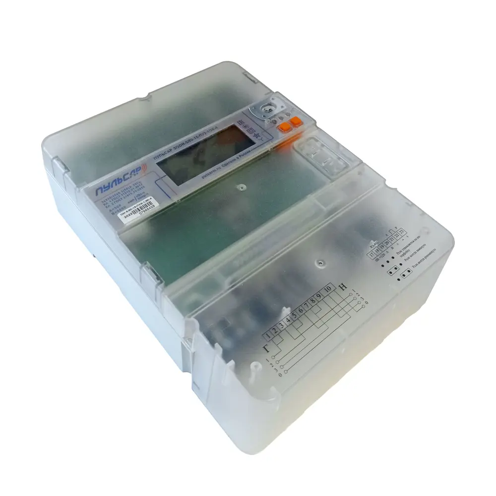 Трехфазный счетчик электроэнергии Пульсар 100А с RS-485 89050453 STLM-1576339 - Вид №1