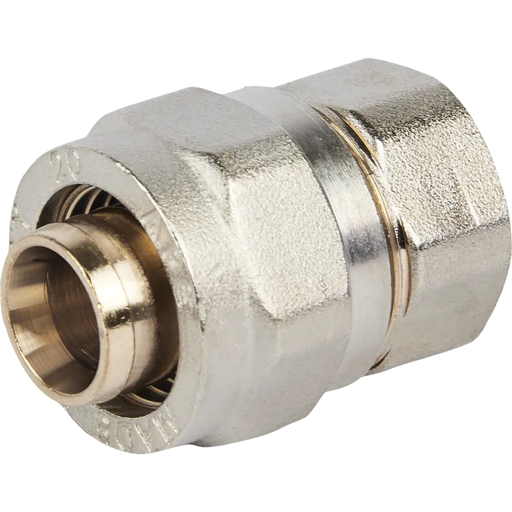 Переходник обжимной Stout 1/2"×20 мм для водопровода 82306087 STLM-0024307 - Вид №1