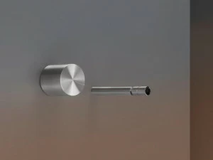 Ceadesign Смеситель для умывальника из нержавеющей стали настенный с регулируемым изливом Opus Ops 07