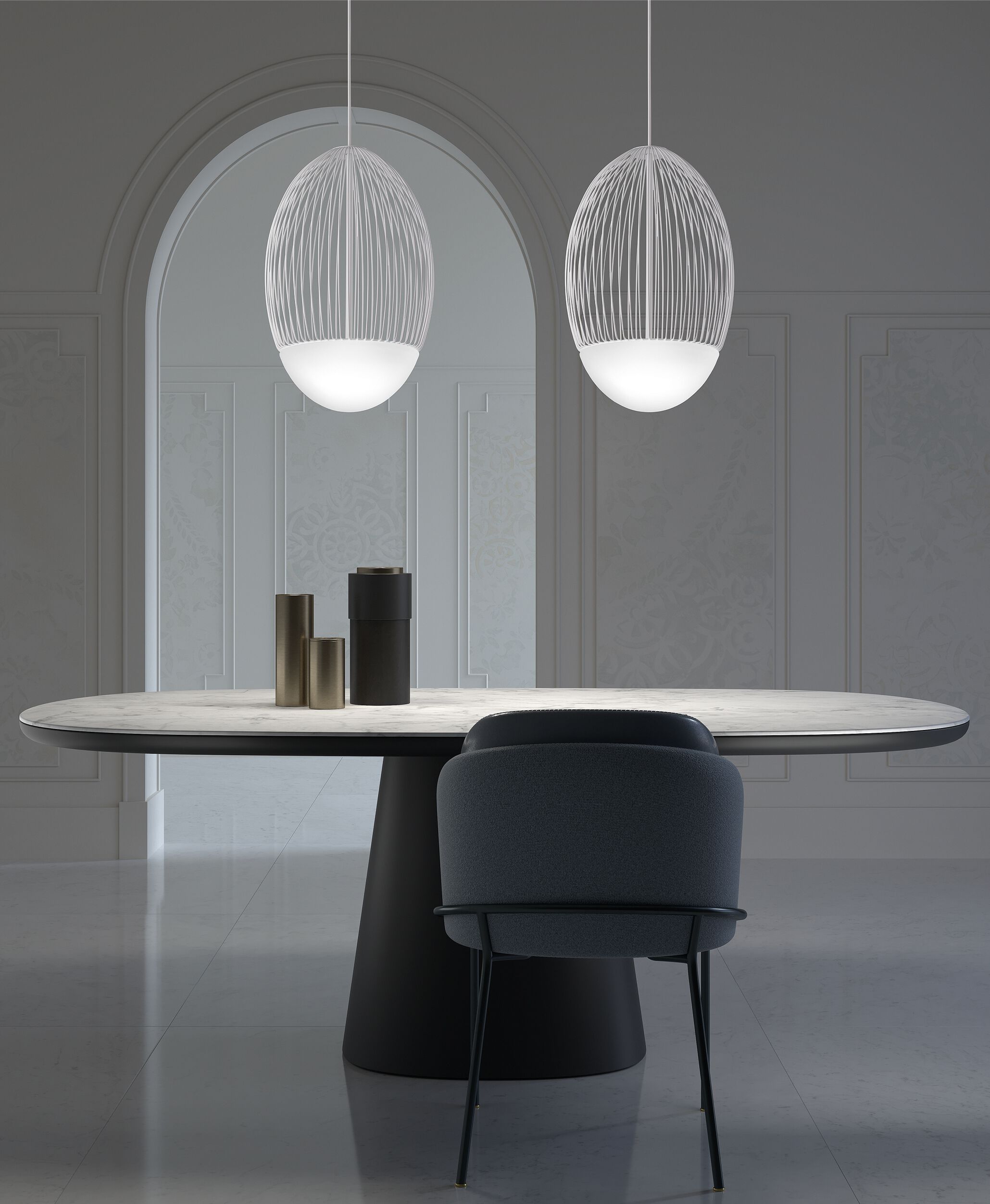 Светодиодный подвесной светильник Vetreria Vistosi Riketta ARCH-00027954 - Вид №4