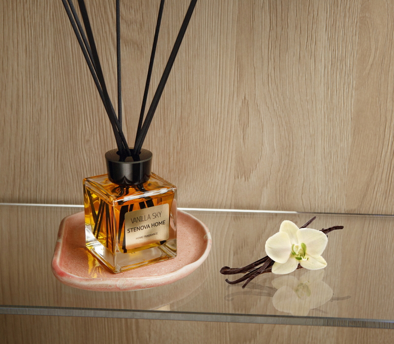 STENOVA HOME Аромадиффузор Vanilla Sky с нотками ванили и абрикоса, 100 мл 82911881 STLM-0037888 - Вид №6