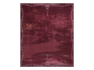 Прямоугольный ковер ручной работы