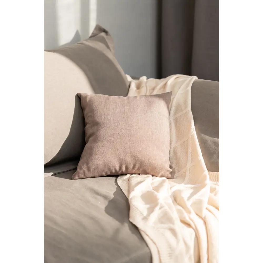 Подушка Inspire Looks 40х40 см Taupe серо-коричневый цвет 82903593 STLM-2144662  - Вид №4