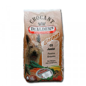 ПР0006050 Корм для щенков, молодых собак С-5 Crocant Говядина, рис сух.6кг Dr. ALDER`s