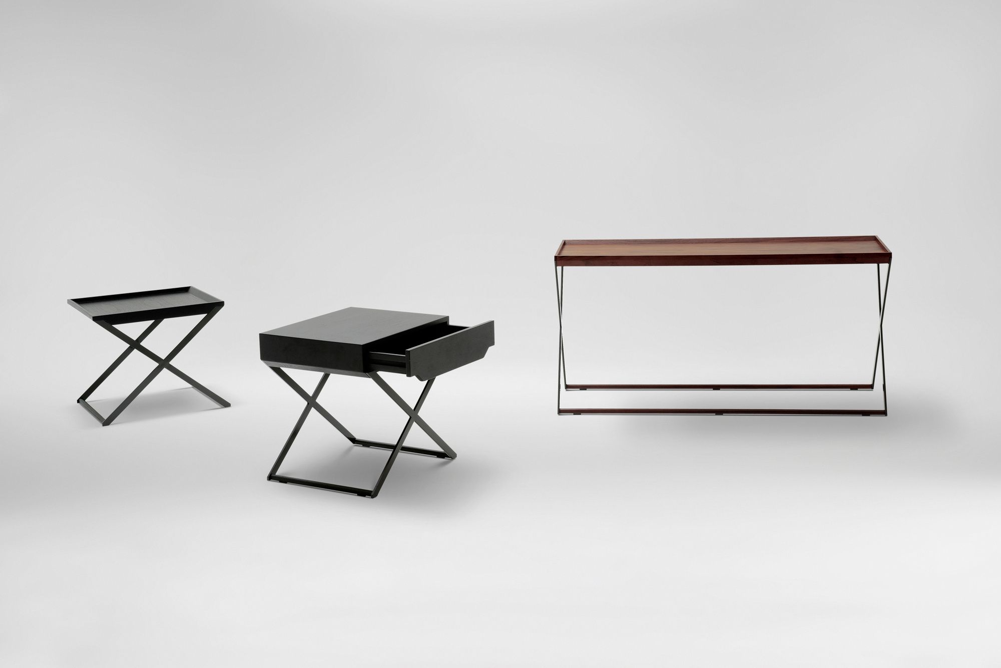 Прямоугольный журнальный столик из грецкого ореха с подносом CAMERICH Enzo ARCH-00109292 - Вид №2