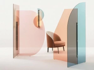 arflex Перегородка из цветного стекла