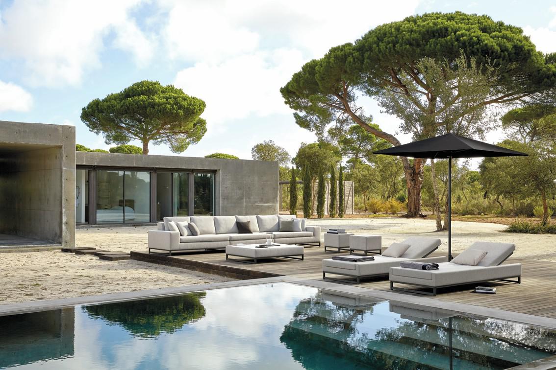 MNST604 Лежак лотос воробей 215 Manutti Zendo - Вид №2