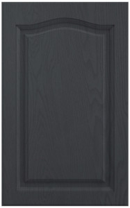Фасады для кухни Классика Фрезеровка «Классика 90+» Ясень графит атласный №524