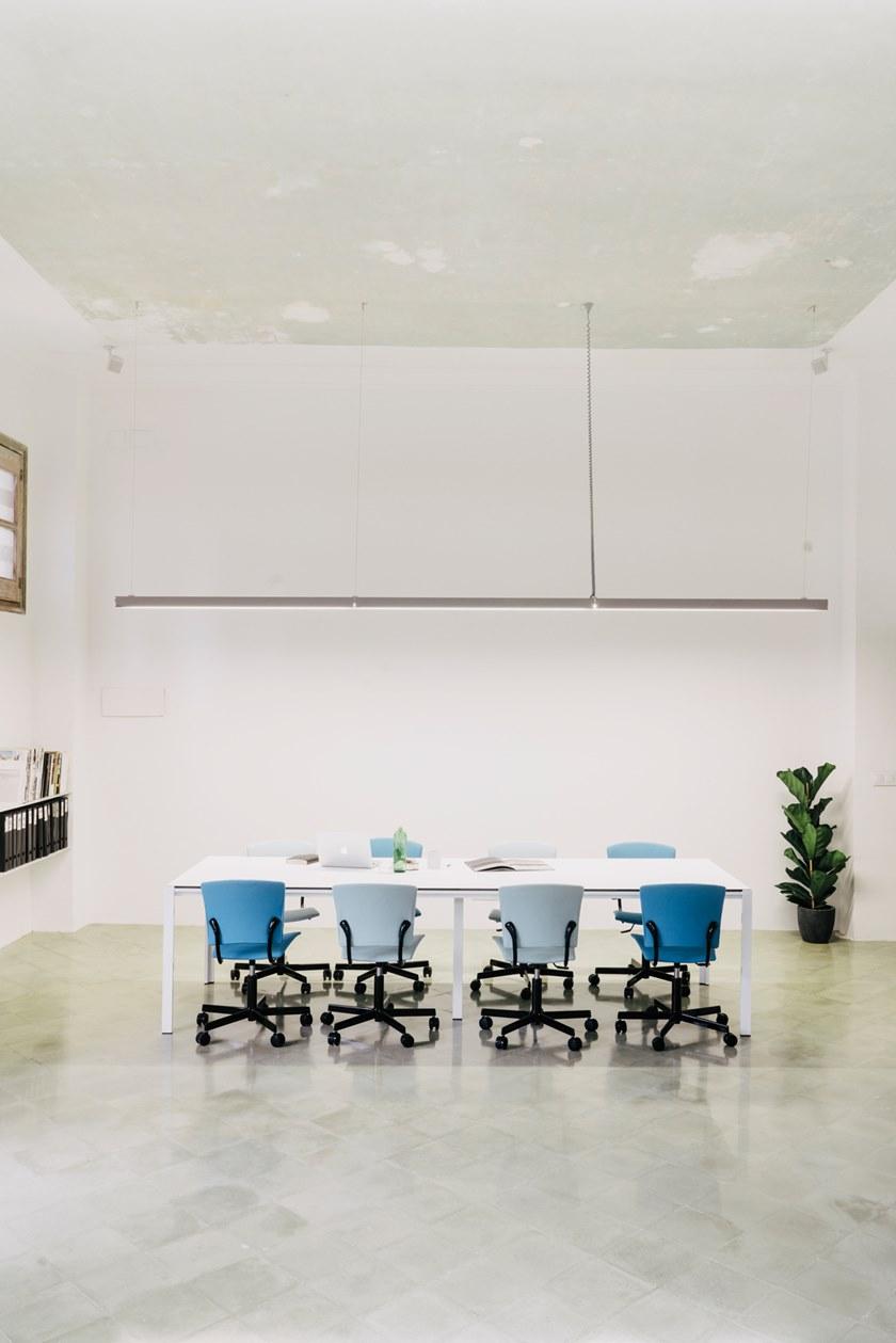 ENEA Офисный стул из ткани с 5 спицами и подлокотниками Eina sun-id-1471109 - Вид №4