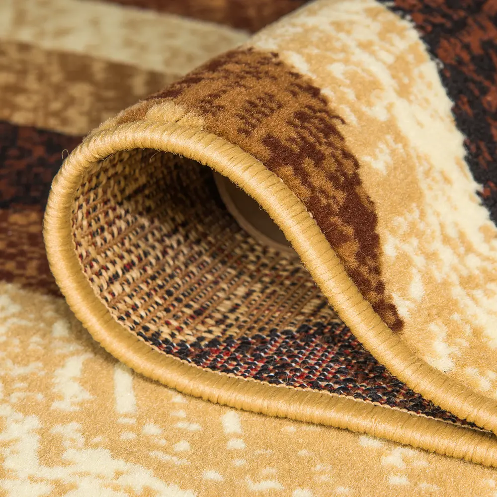 Ковер полипропилен Лагуна D234O 150x190 см цвет светло-коричневый MERINOS STLM-2200428 - Вид №2