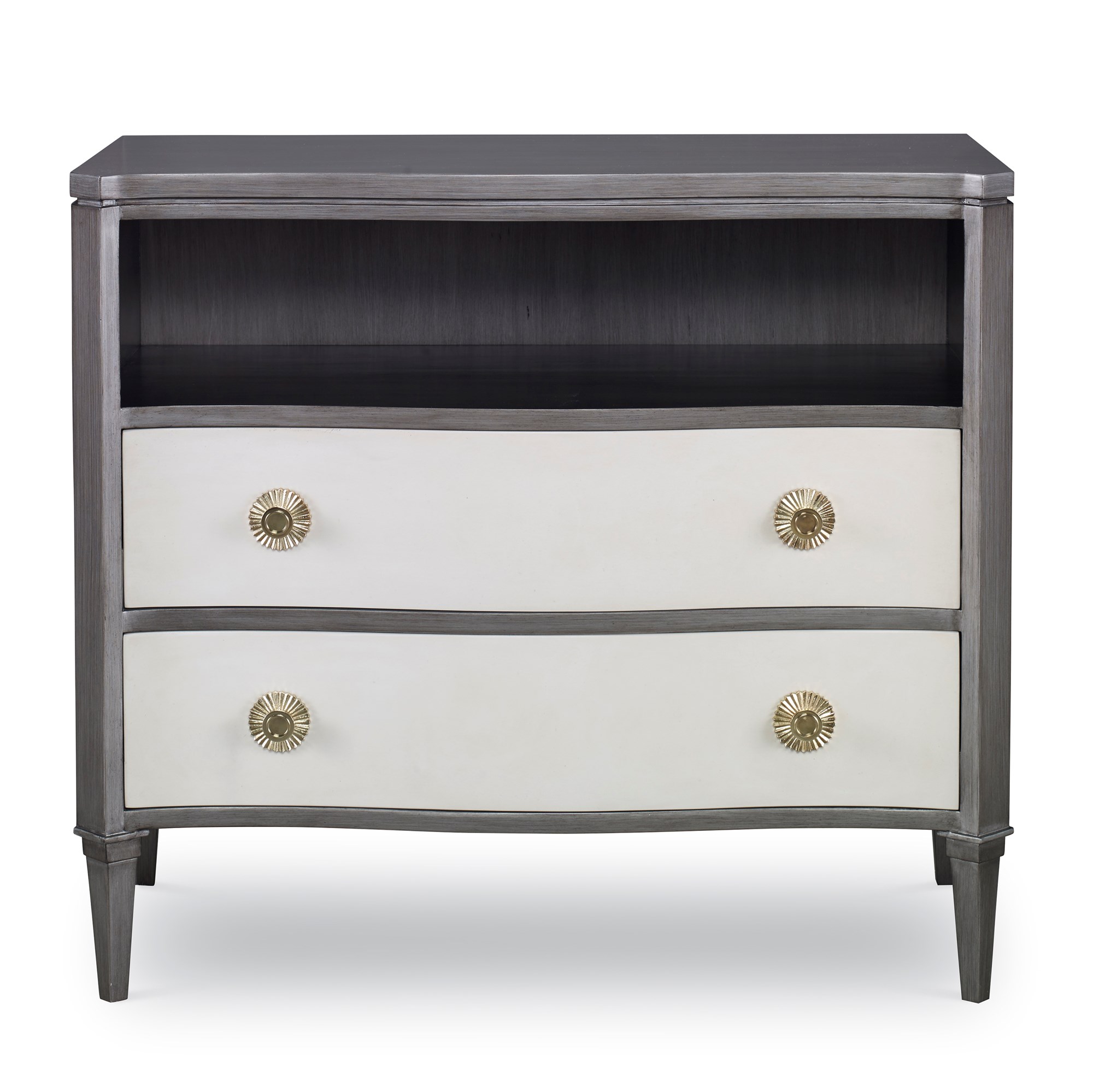 Тумбочка 17584-830-001 Stella Chest - Grey / Linen Ambella  - Вид №2