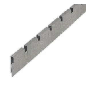 Профиль грильято Албес папа 50x50x40 мм серый 0.6 м