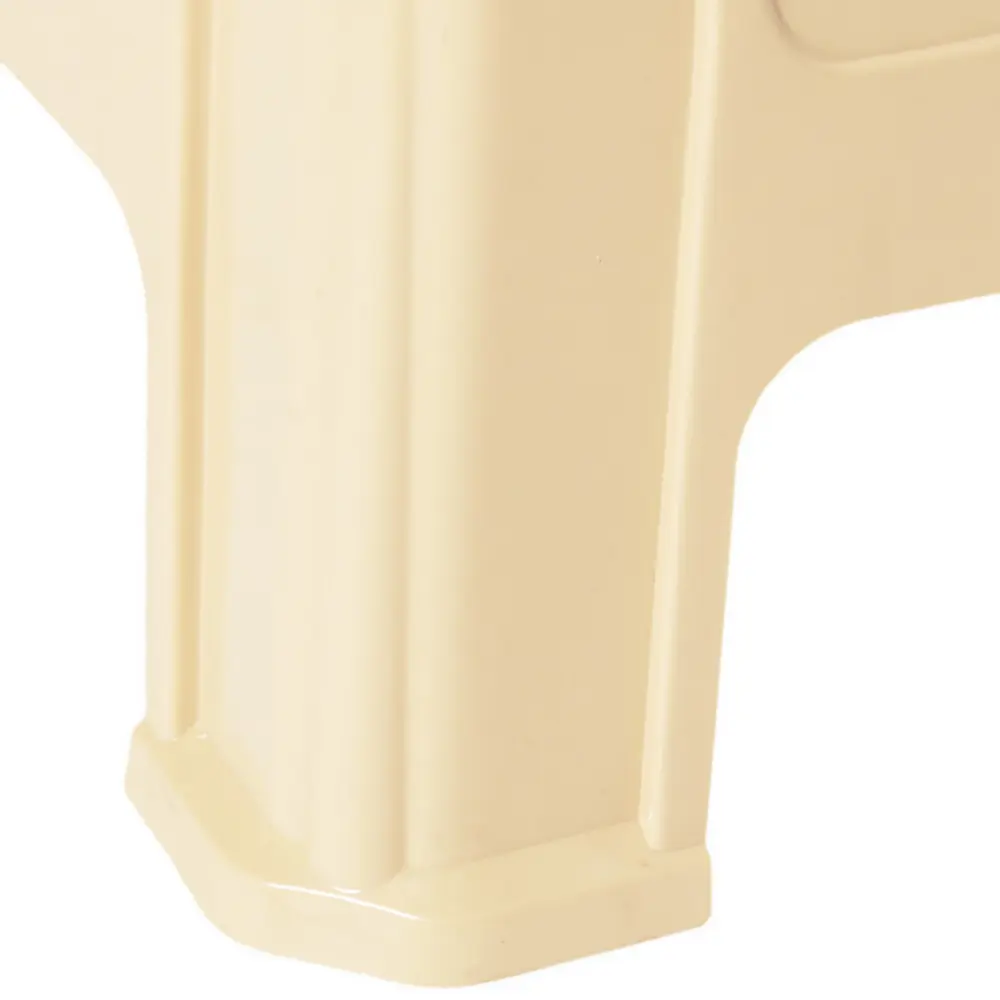 ТУБА-ДУБА Садовый табурет пластиковый бежевый 39×39×45 см 18855824 нет STLM-1478331 - Вид №4