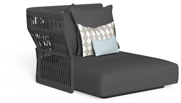 Talenti Модульный садовый диван из ткани и веревки Cliff sun-id-1425103 - Вид №8