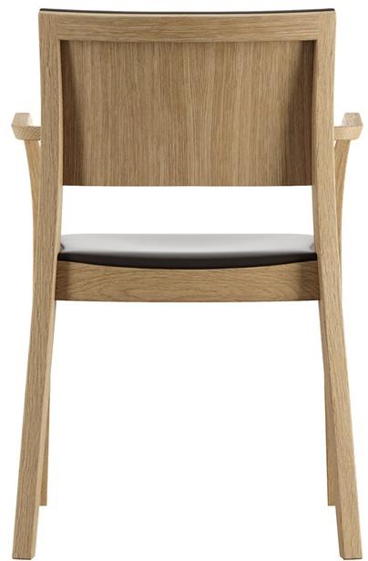 horgenglarus Штабелируемый стул из массива дерева с подлокотниками  6-590a  - Вид №8