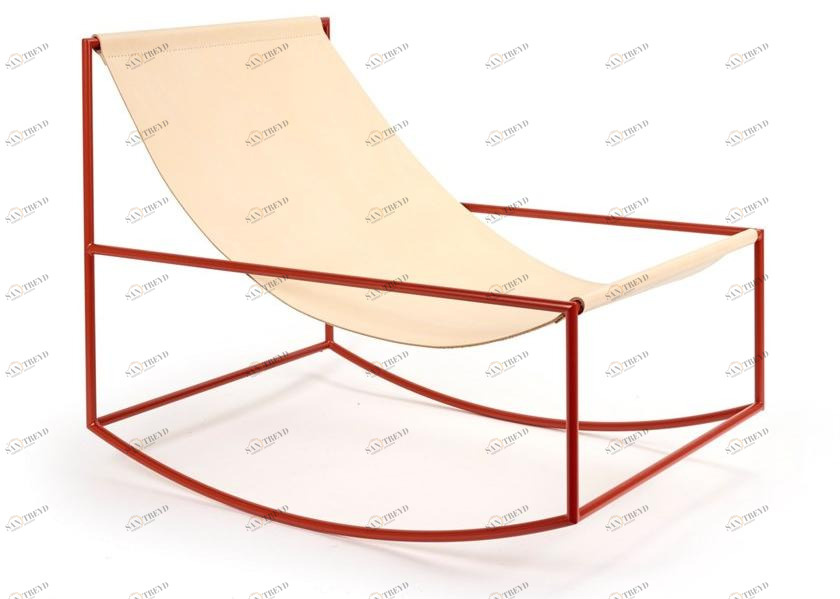 valerie_objects Кресло-качалка из стали с порошковым покрытием  V9018020 