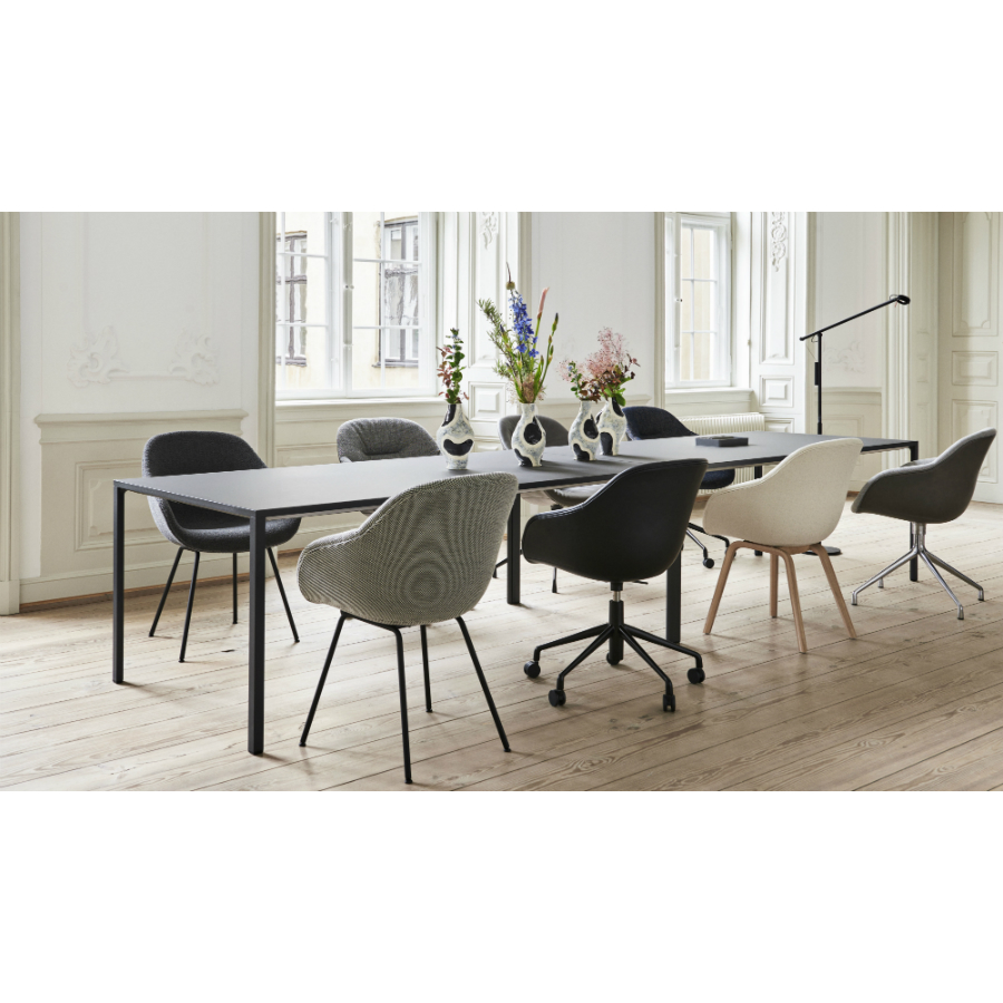 Лампа напольная Fifty-Fifty, черная Hay 410213BLACK - Вид №9