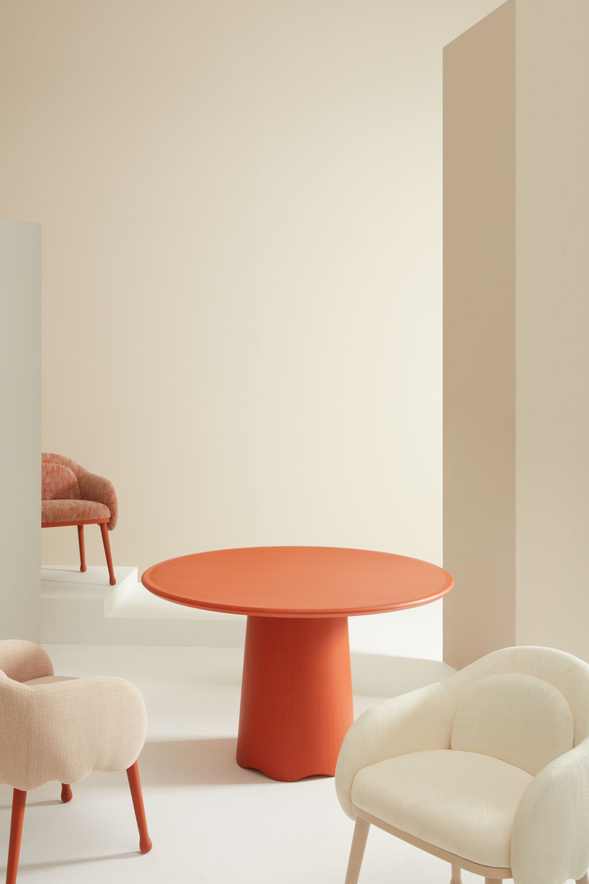 Круглый обеденный стол из ясеня Billiani ARCH-00054218 - Вид №2