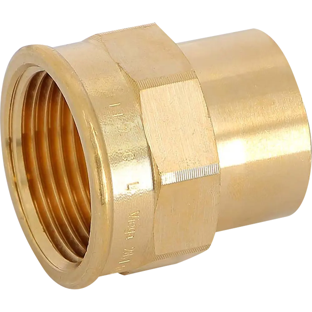 Муфта пайка Viega внутренняя резьба 28 ммx1.1/4" медь 107192 82411248 STLM-2121042 