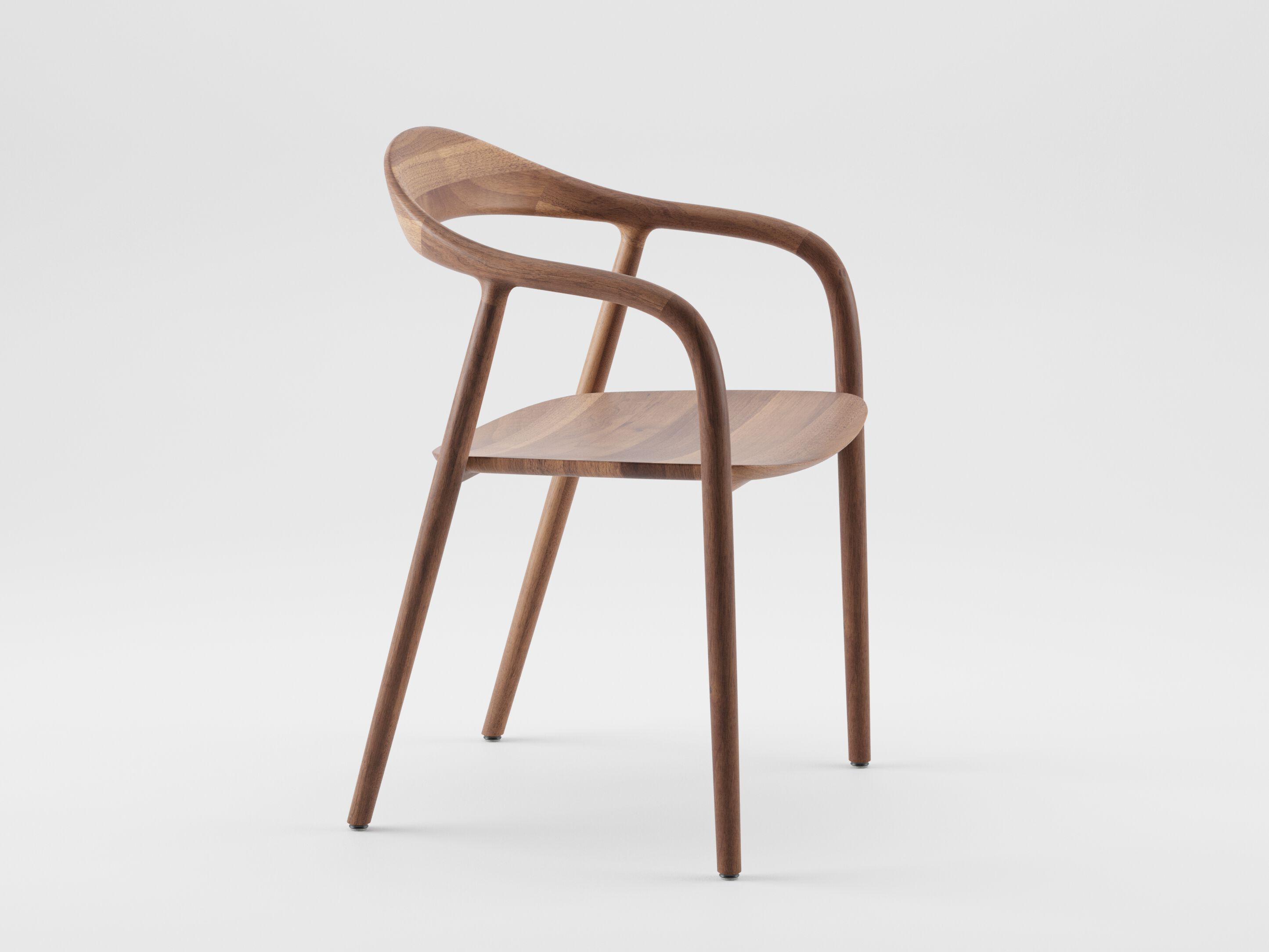 Стул из массива дерева с подлокотниками Artisan ARCH-00025823 - Вид №5